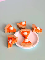 Whole Pie Sensory Toy | Articulated Collectible Pie Pan Slices