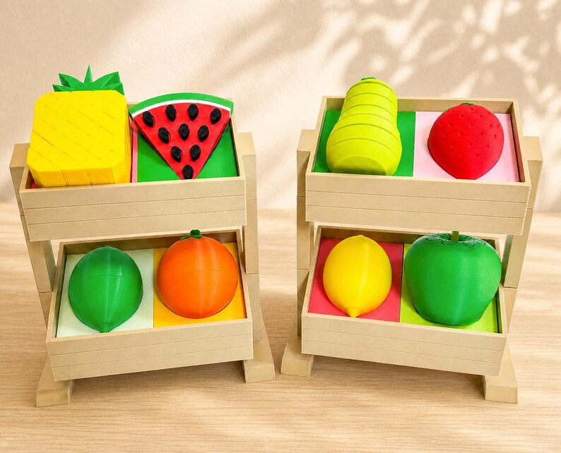 Fruit Fidget Toy Set – Sensory Stress Relief and Calming Toys for Kids