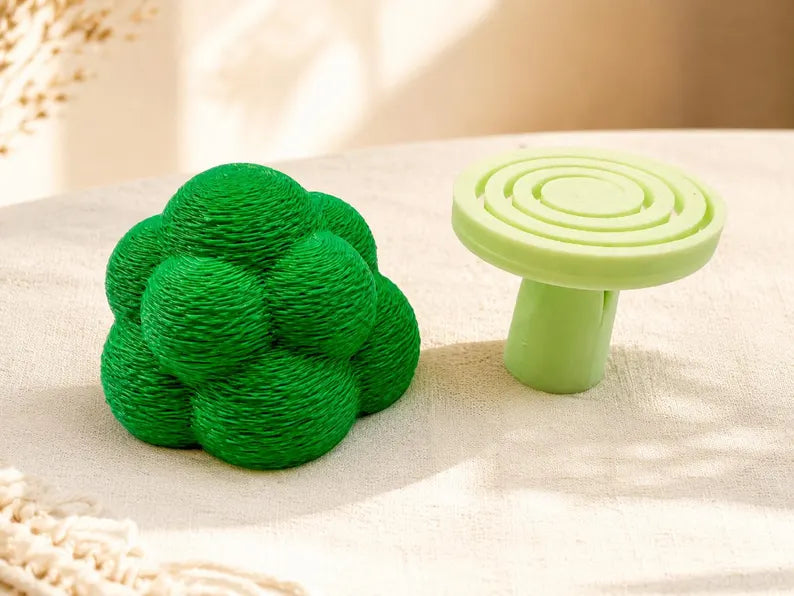 Vegetable Garden Fidget Set, Sensory Pretend Play Toy, Broccoli Corn Carrot & Radish