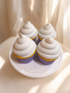 Mini Cupcake Candle Playset, Pretend Birthday Bakery Toy, Sensory Party Activity for Kids