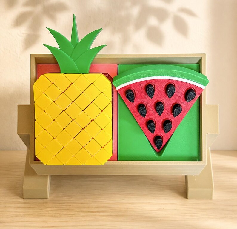 Fruit Fidget Toy Set – Sensory Stress Relief and Calming Toys for Kids