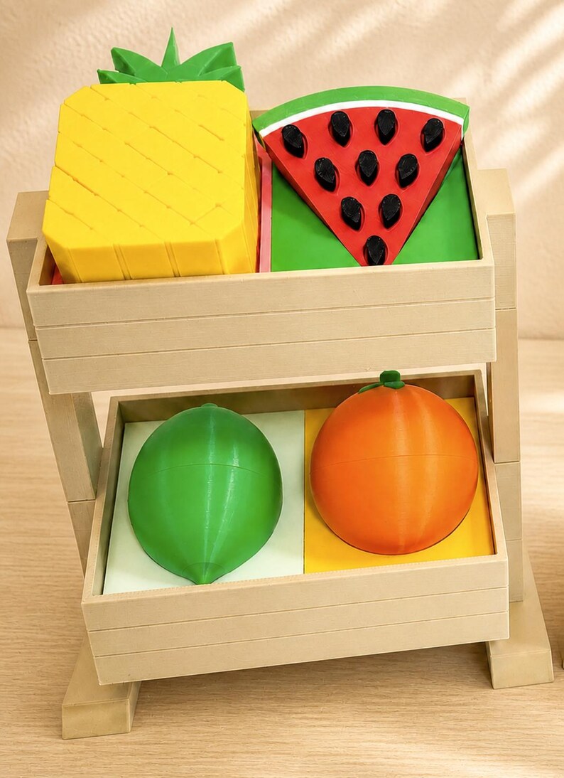 Fruit Fidget Toy Set – Sensory Stress Relief and Calming Toys for Kids