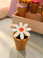Magic Growing Flower Garden Playset, Magnetic Watering Can Pretend Playset, Interactive Kids Gardening Gift