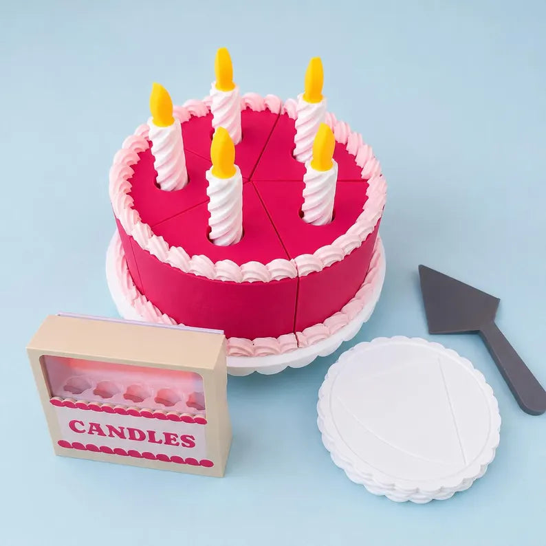 Make a Wish Birthday Cake Playset - NestfulGold product photo