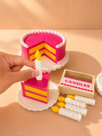 Make a Wish Birthday Cake Playset | Pretend Food, Candles, Sensory Kids Party Toy