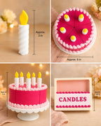Make a Wish Birthday Cake Playset | Pretend Food, Candles, Sensory Kids Party Toy