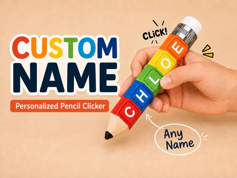 Personalized Pencil Clicker - NestfulGold product photo