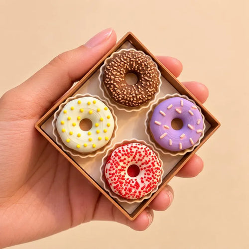 Donut Fidget Clicker Set with Box - NestfulGold product photo