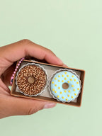 Donut Fidget Clicker Set with Box, Sensory Desk Toy