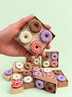 Donut Fidget Clicker Set with Box, Sensory Desk Toy