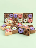 Donut Fidget Clicker Set with Box, Sensory Desk Toy
