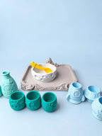 Pour & Play Space Sensory Set, Rocket Astronaut Alien Mixing Experiment, Montessori-Inspired Kids Activity
