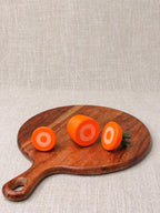 5-Piece Magnetic Cutting Vegetables Set, Sliceable Pretend Food for Kids Play Kitchen
