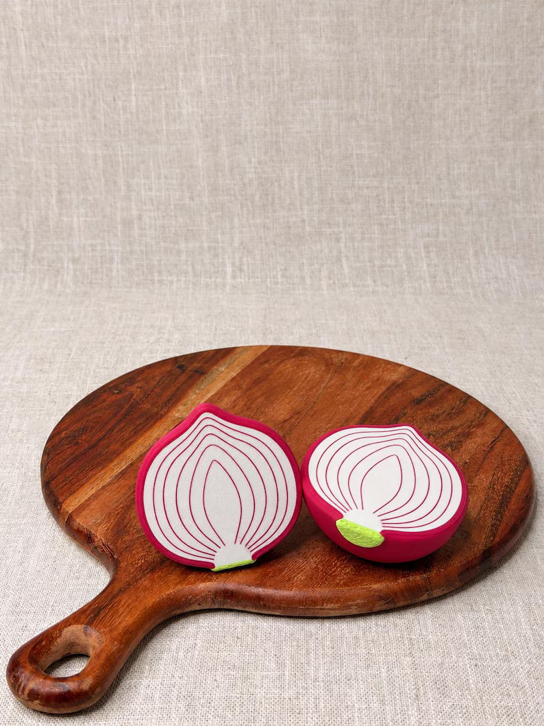 5-Piece Magnetic Cutting Vegetables Set, Sliceable Pretend Food for Kids Play Kitchen