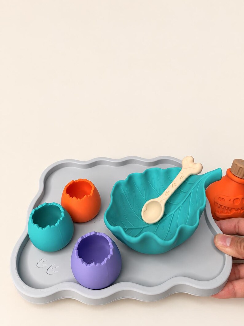 Prehistoric Dinosaur Potion Playset, Dino Pretend Potion Kit, Sensory Mixing Set, Kids Imaginative Play Gift