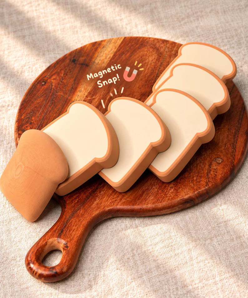 Magnetic Sliceable Bread Toy - NestfulGold product photo