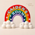 Personalized Rainbow Name Sign - NestfulGold product photo
