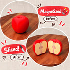 Magnetic Sliceable Food Toy, Choose One Fruit or Vegetable
