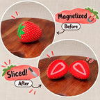 Magnetic Sliceable Food Toy, Choose One Fruit or Vegetable