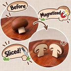 Magnetic Sliceable Food Toy, Choose One Fruit or Vegetable