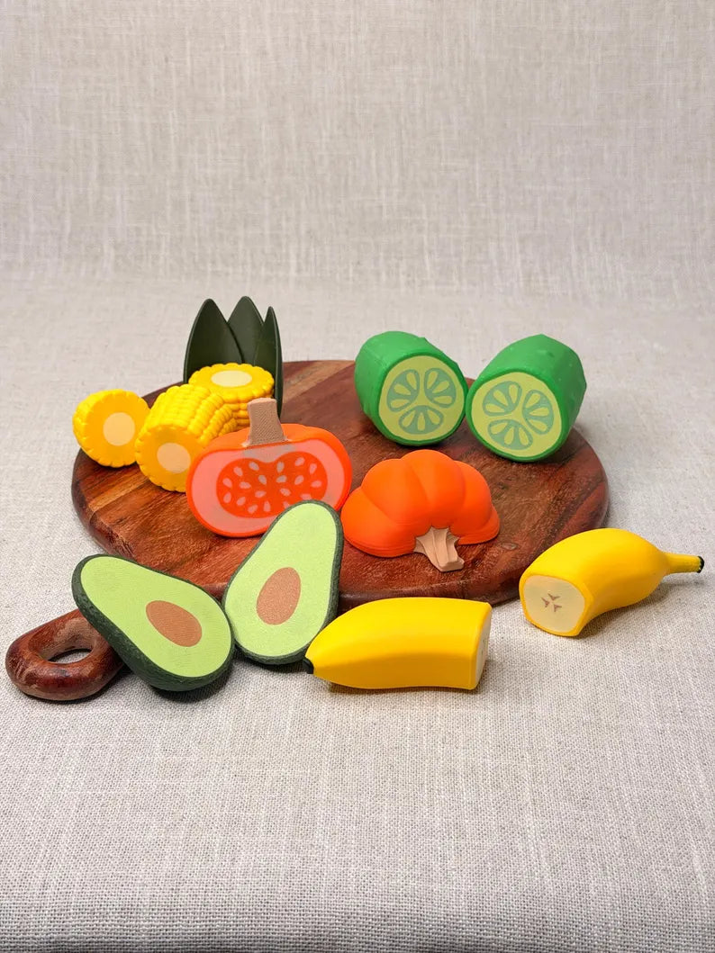 Magnetic Sliceable Food Toy - NestfulGold product photo