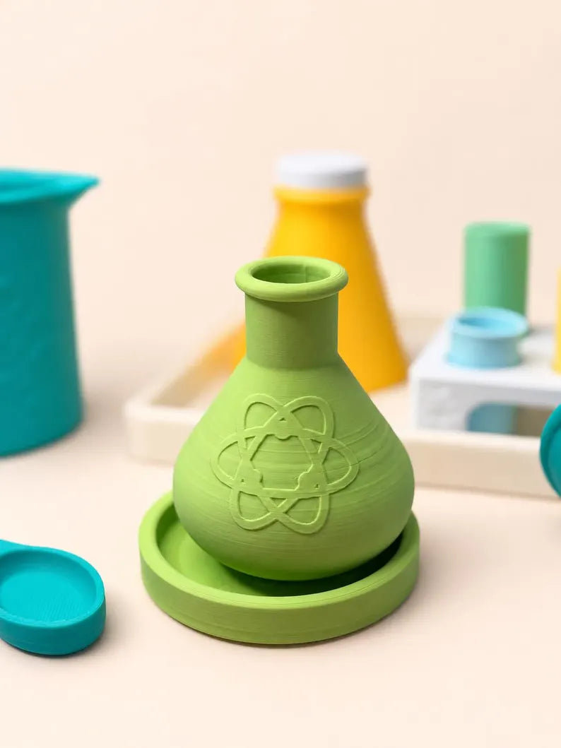 Kids Science Playset, Pretend Lab Mixing Set, Pour & Play Little Scientist Sensory Toy