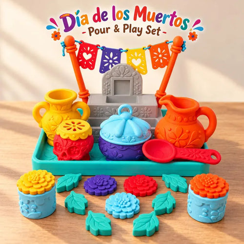 Día de los Muertos Pour & Play Set - NestfulGold product photo