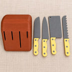 5-Piece Magnetic Cutting Vegetables Set, Sliceable Pretend Food for Kids Play Kitchen
