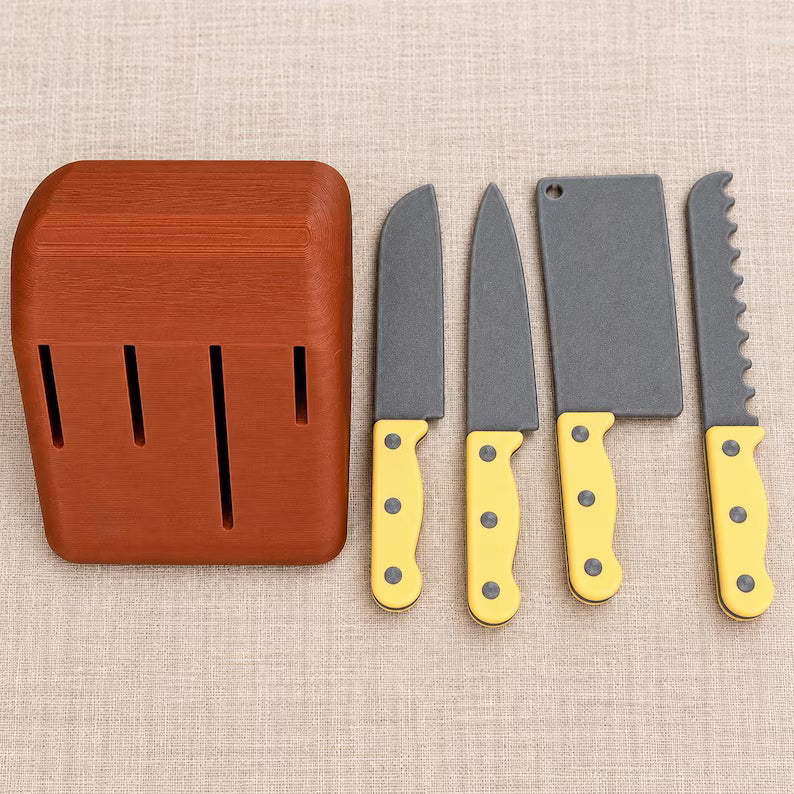 5-Piece Magnetic Cutting Vegetables Set, Sliceable Pretend Food for Kids Play Kitchen