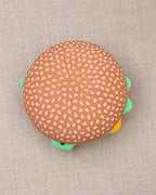 Magnetic Build Your Own Burger Set, Stackable Pretend Food for Kids Play Kitchen
