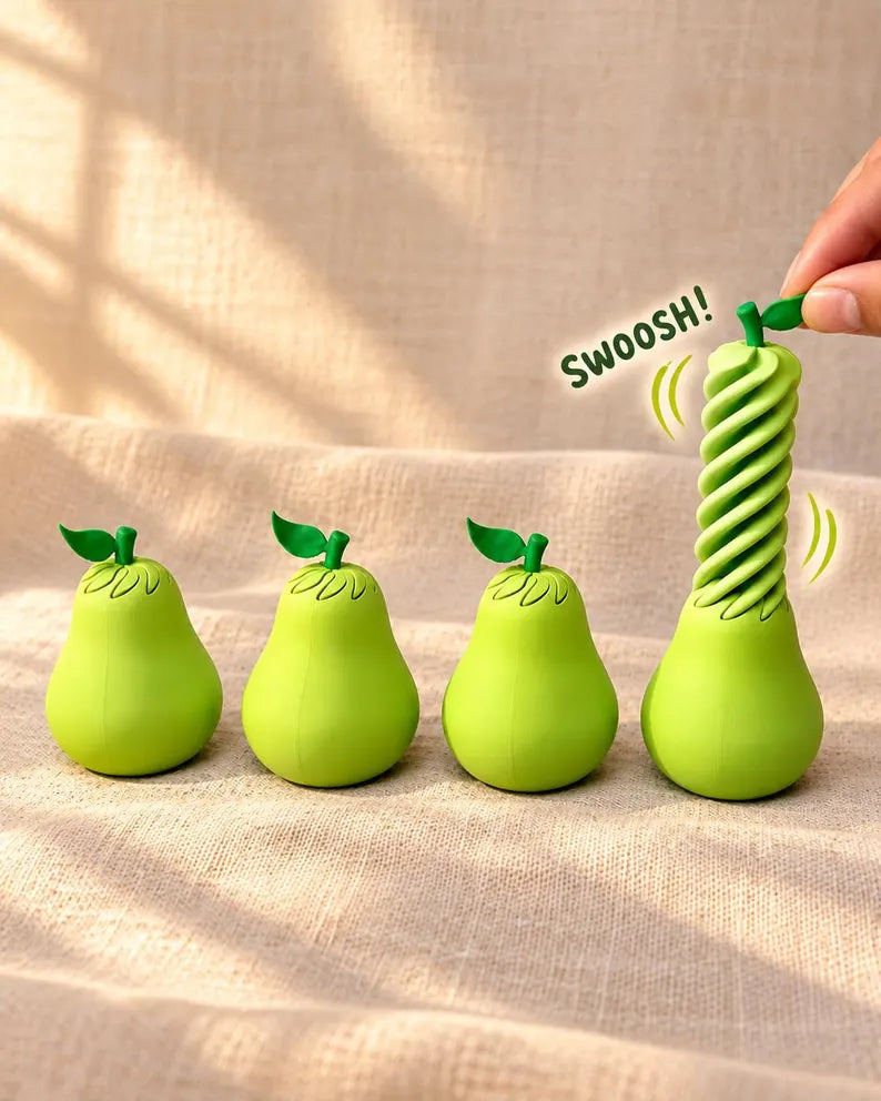 Pear Pass-Through Fidget Toy - NestfulGold product photo