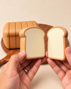 Magnetic Sliceable Bread Toy, Pretend Food Loaf for Kids Play Kitchen
