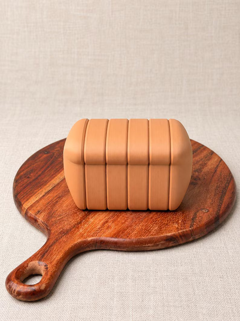 Magnetic Sliceable Bread Toy, Pretend Food Loaf for Kids Play Kitchen