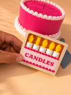 Make a Wish Birthday Cake Playset | Pretend Food, Candles, Sensory Kids Party Toy - Etsy photo 4