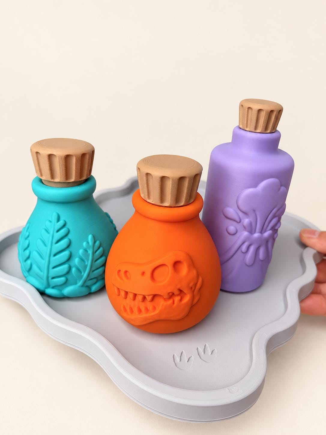 Prehistoric Dinosaur Potion Playset, Dino Pretend Potion Kit, Sensory Mixing Set, Kids Imaginative Play Gift - Etsy photo 9