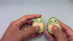 Avocado Fidget Clicker, Sensory Desk Toy, Stress Relief Toy