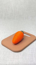 5-Piece Magnetic Cutting Vegetables Set, Sliceable Pretend Food for Kids Play Kitchen