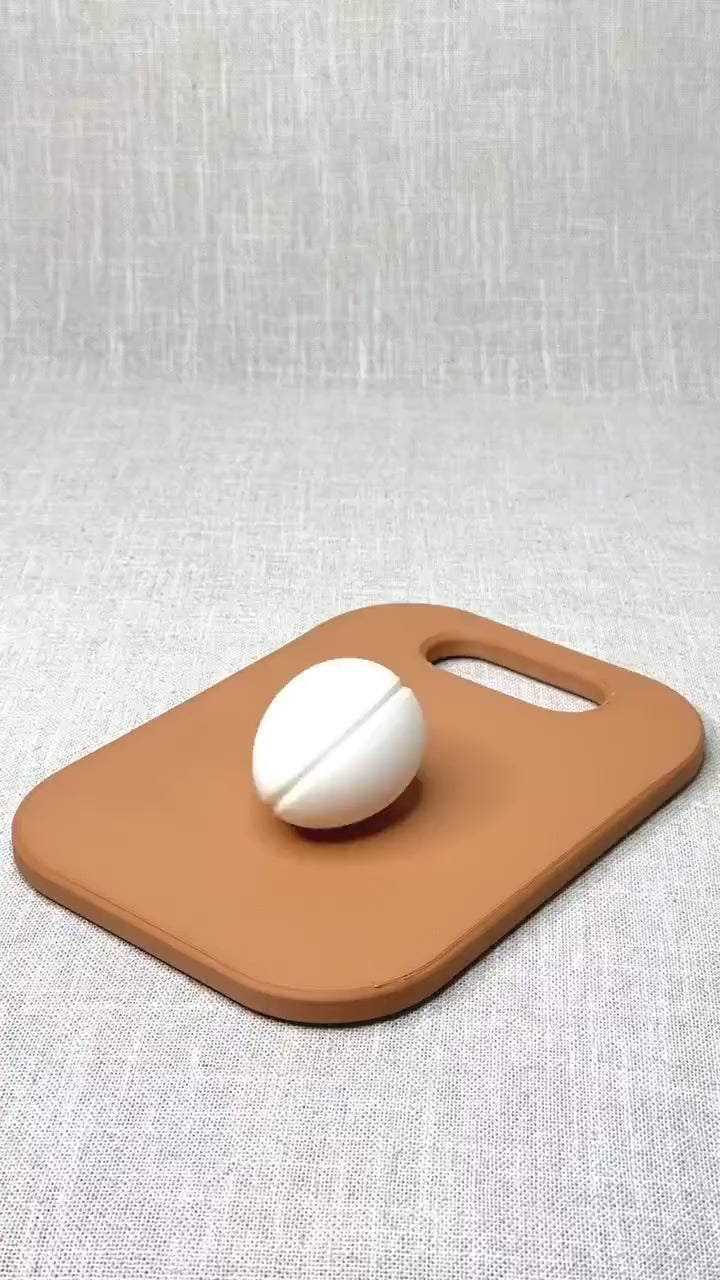 Magnetic Sliceable Egg Toy Set of 3, Pretend Play Food for Kids Kitchen